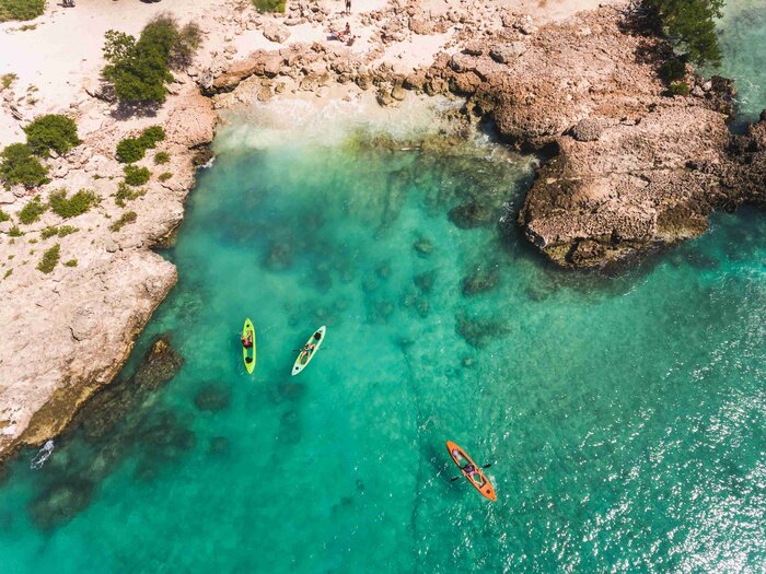 Kayaking an der Küste (© Aruba Tourism Authority)