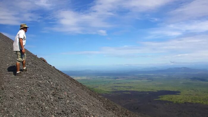 Ausblick vom Vulkan