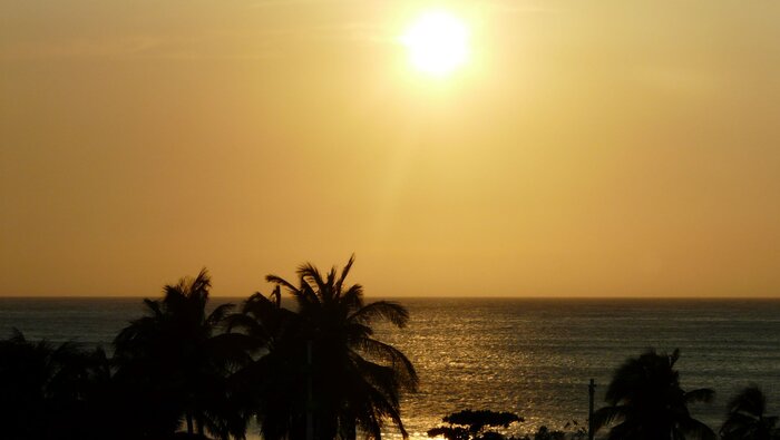 Sonnenuntergang in Santa Marta